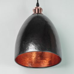 Lampu Kafe Tembaga Tabung Hitam - Gambar 3