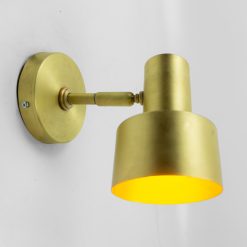 Lampu Dinding Kuningan Industrial