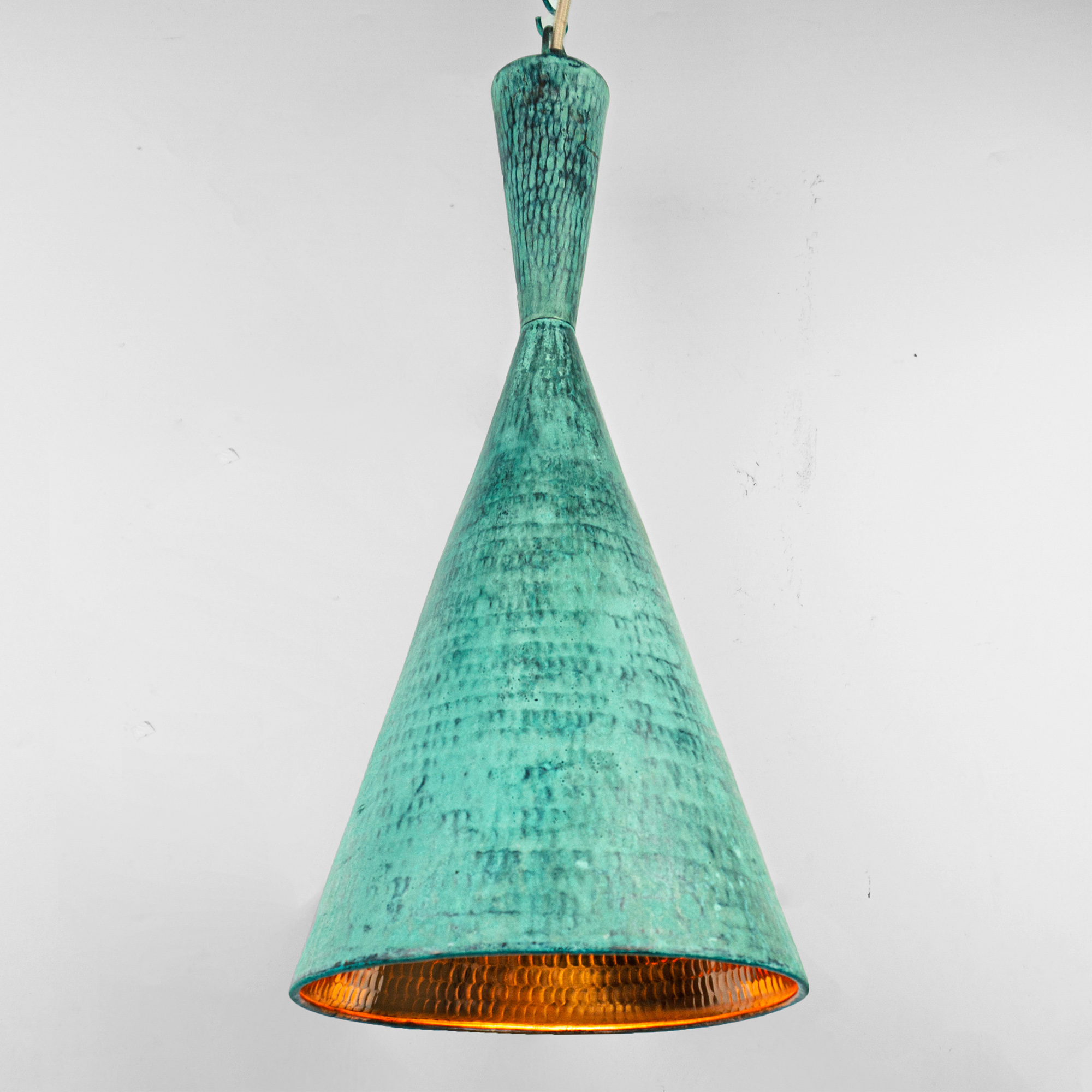 Lampu Tembaga Skandinavia Hijau