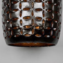 Lampu Ukir Tembaga Hitam - Gambar 3