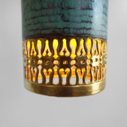 Alternative view of Lampu Gantung Kuningan Aksen Ukir
