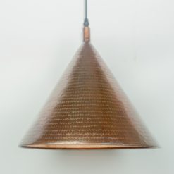 Lampu Kerucut Tembaga Coklat - Gambar 3