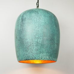 Lampu Tabung Tembaga Hijau
