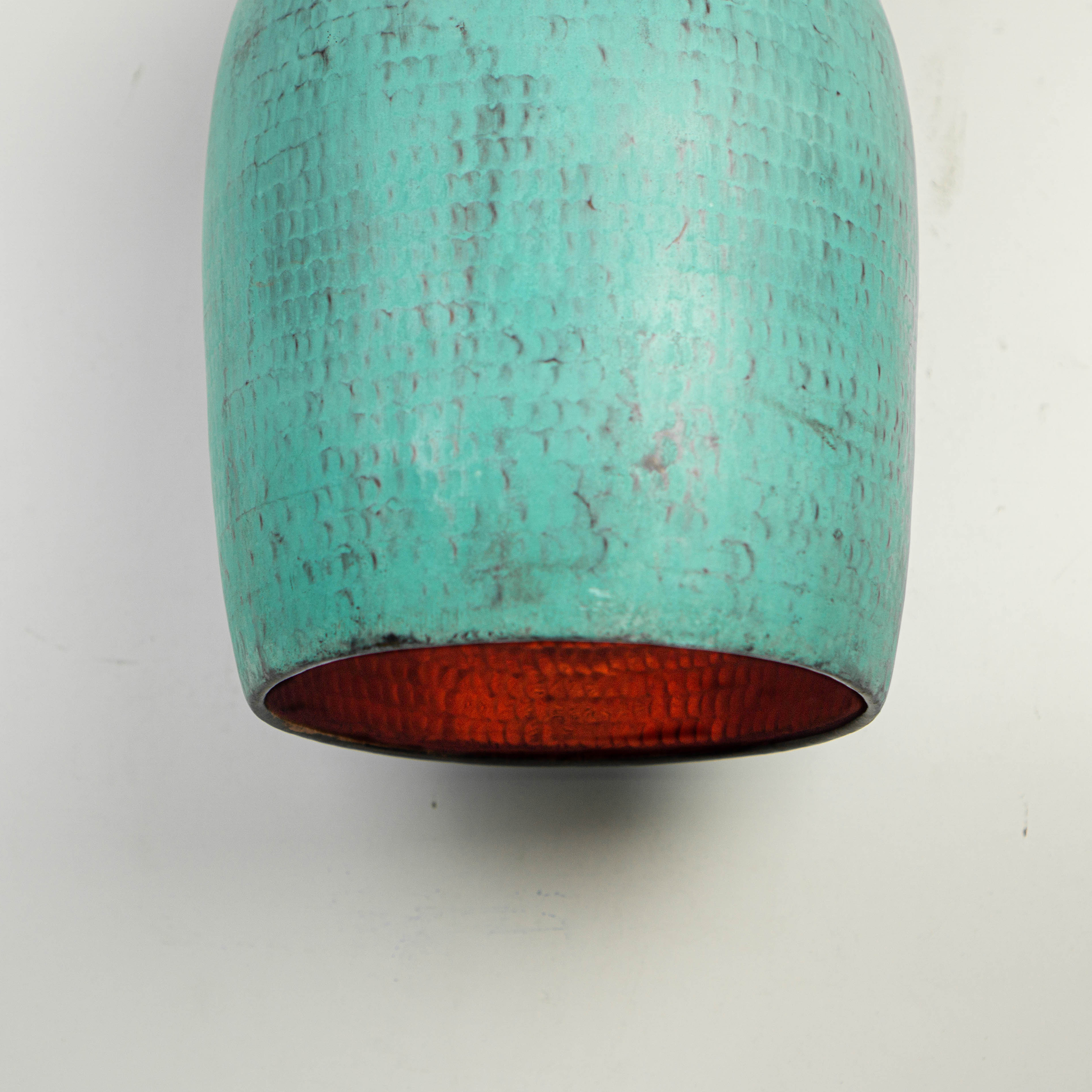 Lampu Tabung Tembaga Hijau - Gambar 2