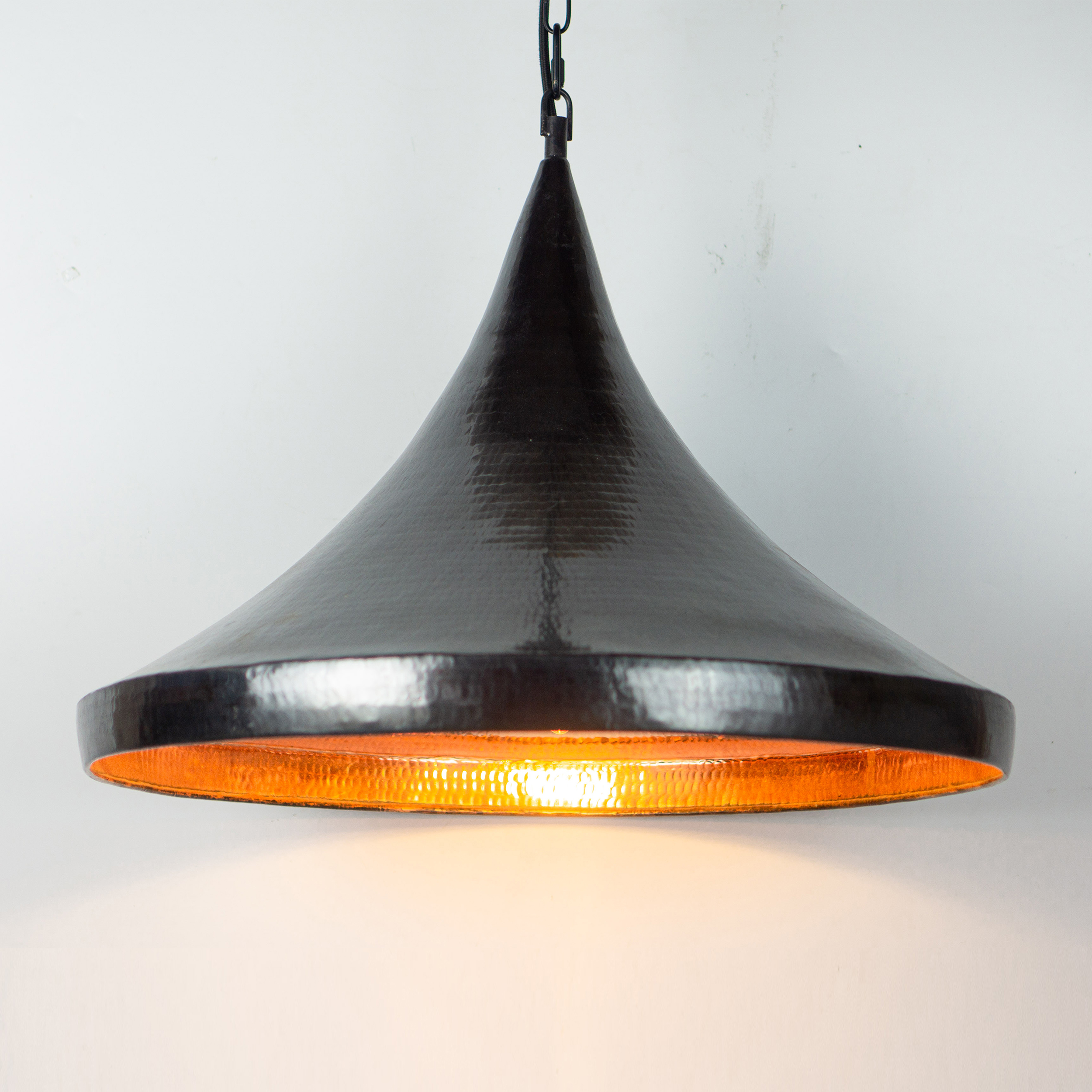 Lampu Caping Tembaga Hitam - Gambar 3