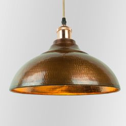 Lampu Kafe Tembaga Coklat
