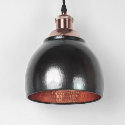 Lampu Kafe Tembaga Hitam Aksen