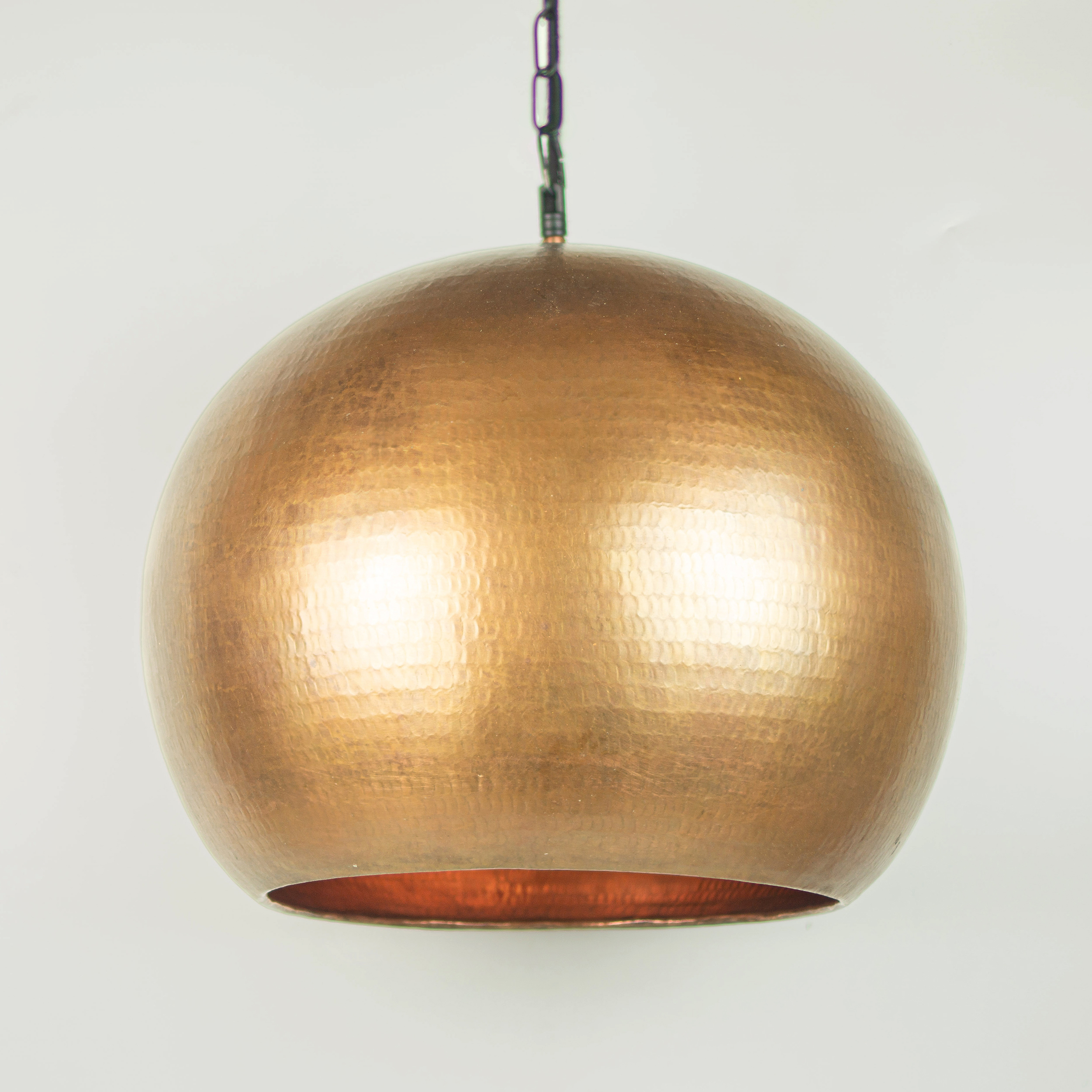 Lampu Bola Tembaga Coklat