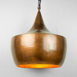 Alternative view of Lampu Skandinavia Tembaga Coklat