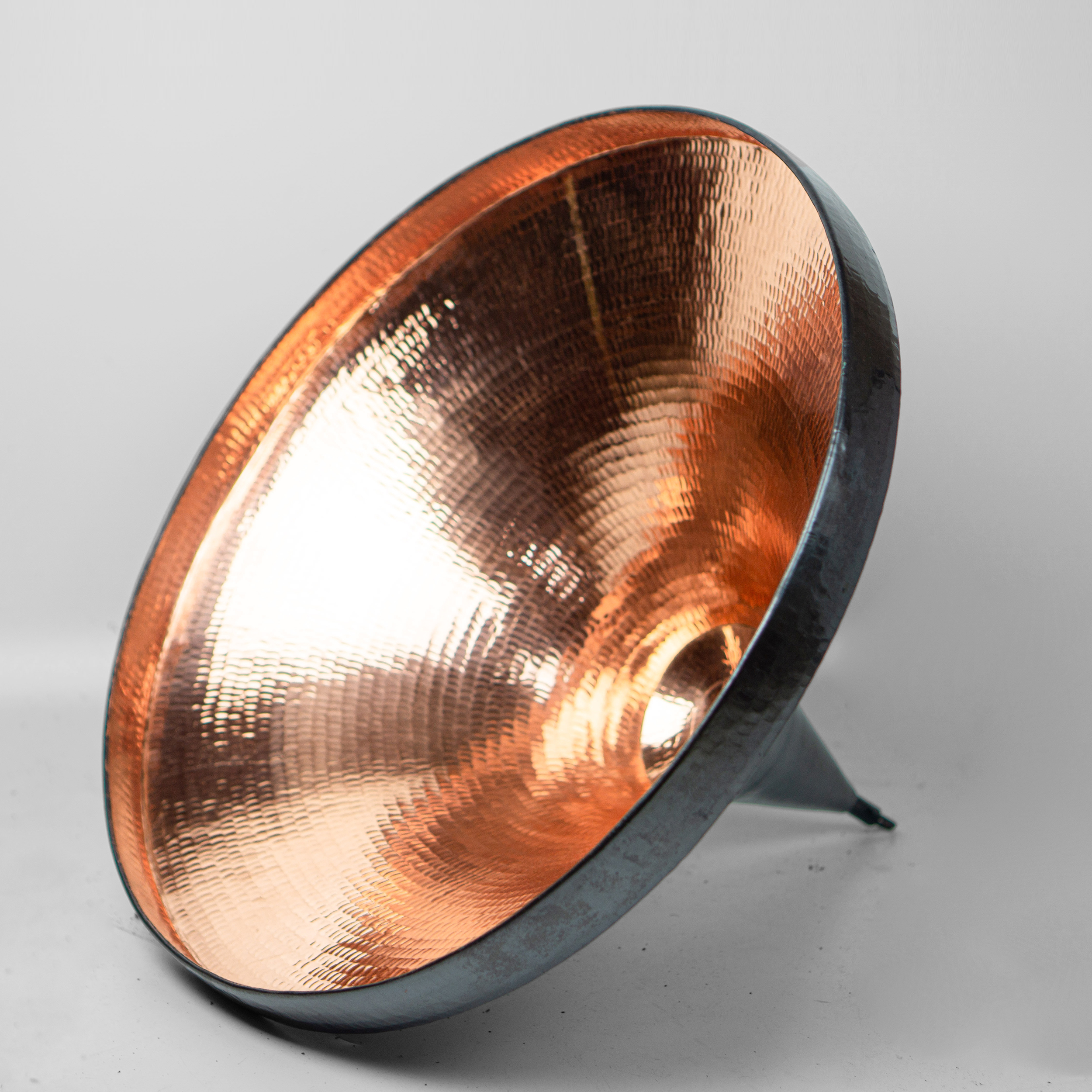 Lampu Caping Tembaga Hitam - Gambar 2