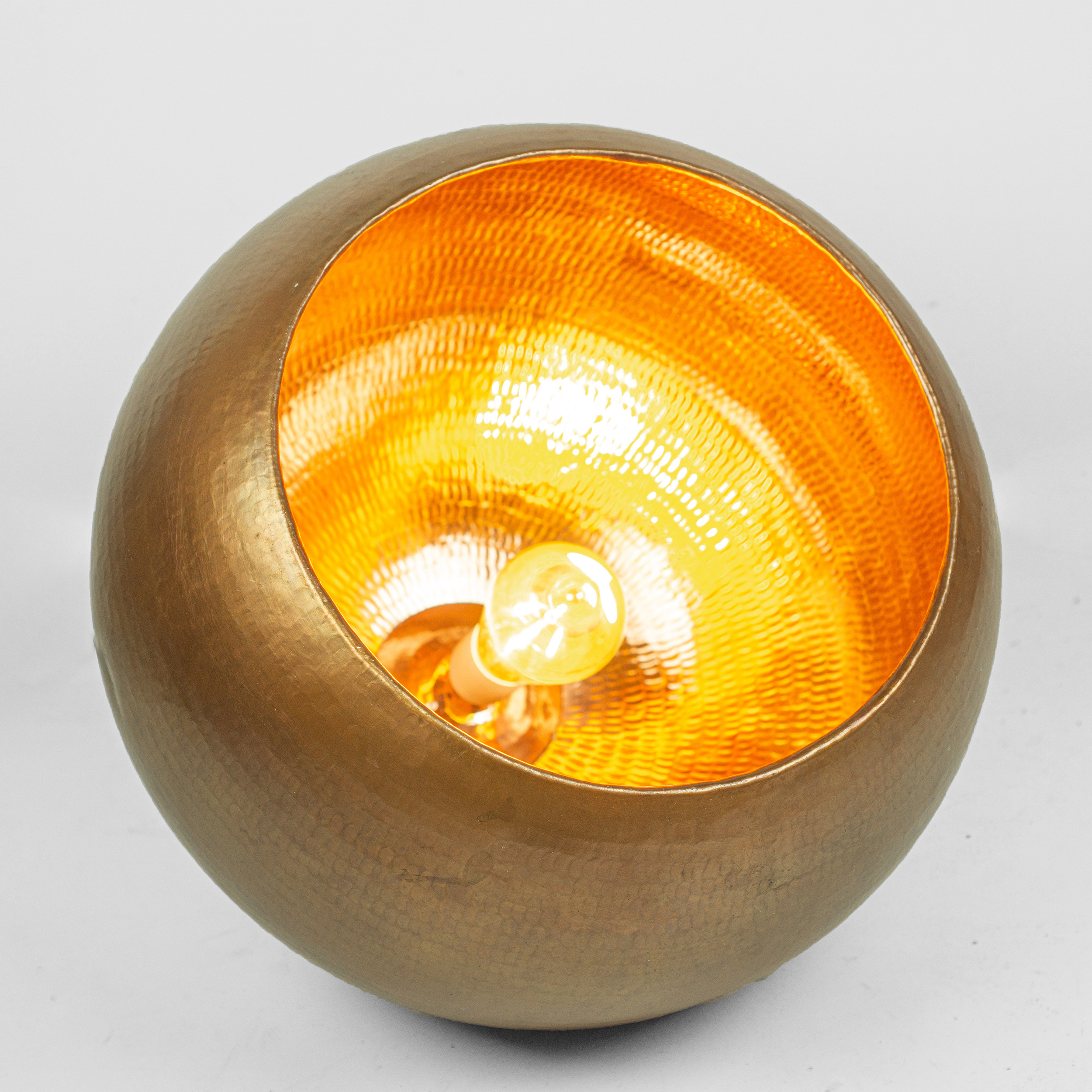 Lampu Bola Tembaga Coklat - Gambar 3