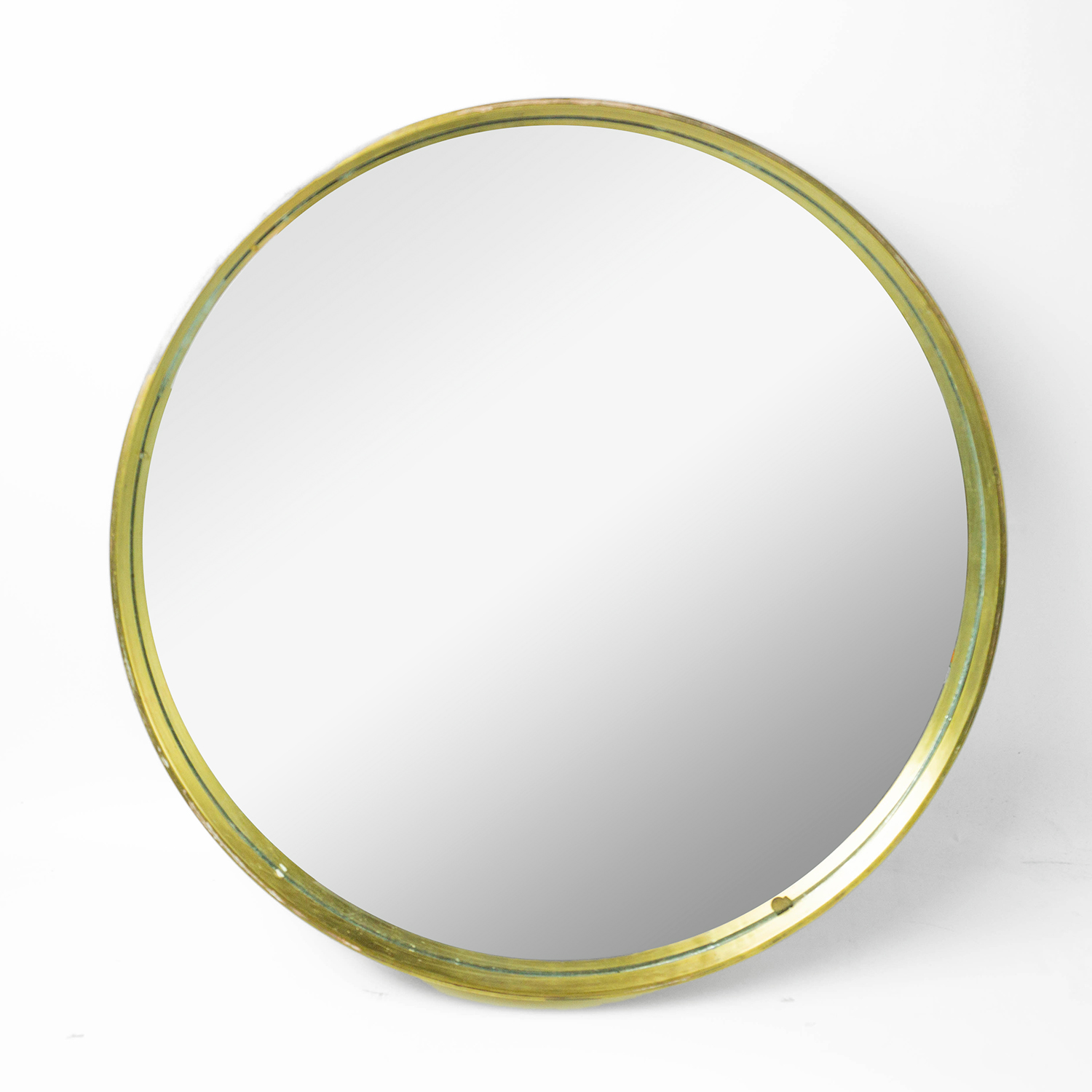 Frame Bulat Kuningan